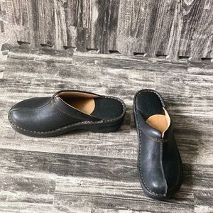 Black clogs